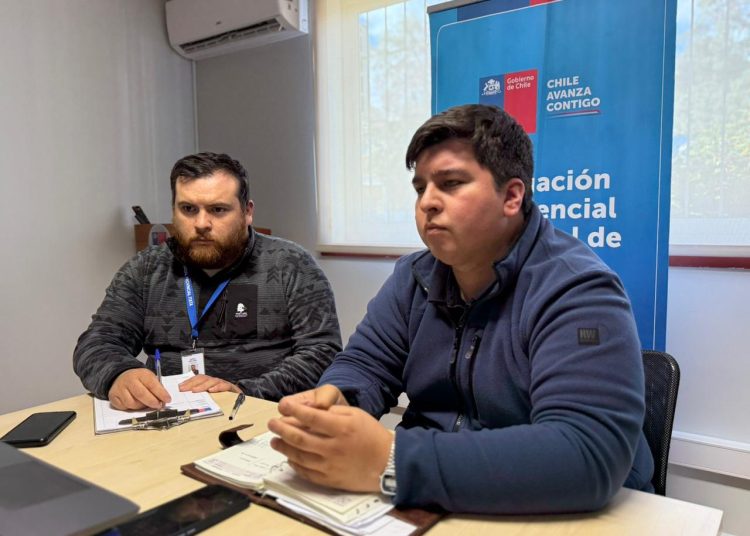 Delegado presidencial de Itata encabeza sesión del COGRID Provincial ante evento meteorológico que trae lluvia y vientos fuertes
