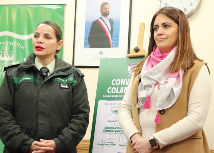 Gendarmería Ñuble firma inédito convenio con Servicio de Salud