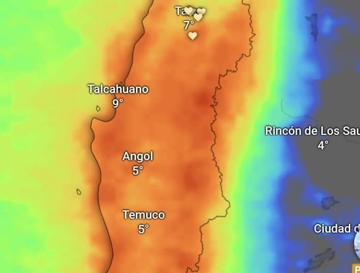 Cinco regiones en alarma por lluvias intensas en corto periodo de tiempo