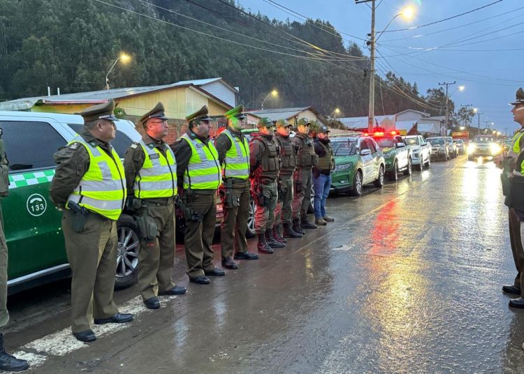 Carabineros realizó ronda focalizada en Villa El Bosque, Cobquecura