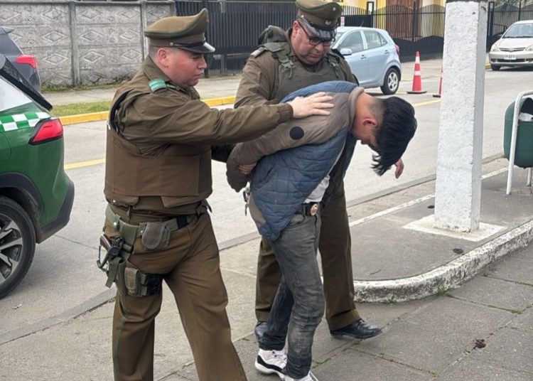 Con dos detenidos en persecución policial culmina en Coelemu operativo tras robarse un automóvil en Quirihue