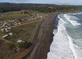 MOP licitará por $1.400 millones para la construcción de talud de protección de 280 metros del borde costero de perales en Coelemu