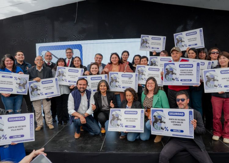 Con 290 proyectos para organizaciones sociales: Gobierno Regional fortalece la seguridad en los barrios de Ñuble
