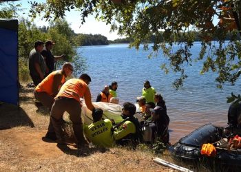 Fiscalía informa rescate de cuerpos de desaparecidos desde embalse de Coihueco