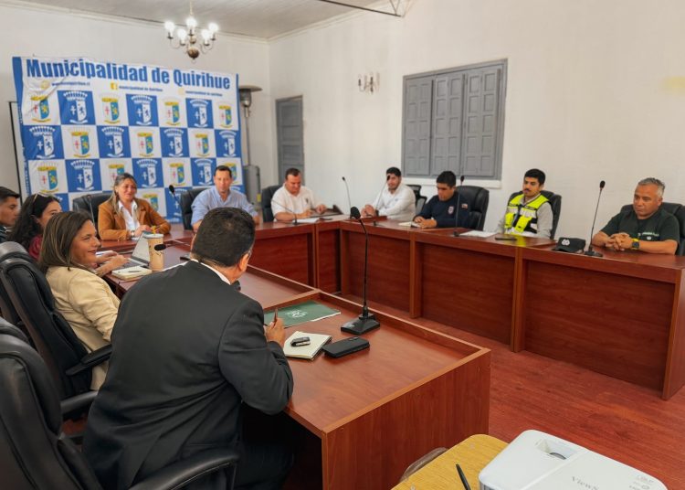 Consejo de seguridad pública de Quirihue coordina retiro de vehículos abandonados y limpieza de terrenos con pastizales