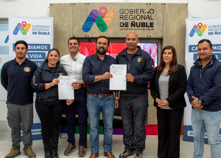 Se reactivan las obras de mejoramiento del Cuartel de Bomberos de San Fabián