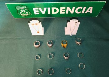 Carabineros detiene a dos menores por robo con intimidación en joyería “Topaz” en Chillán